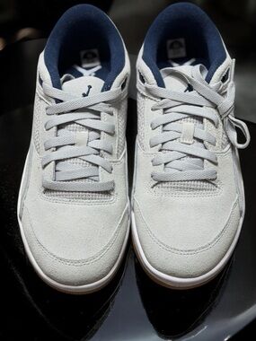 7Y / 8.5W Nike Air Jordan Low Sneakers Cream Navy | New w/ Tags Lifestyle Shoes